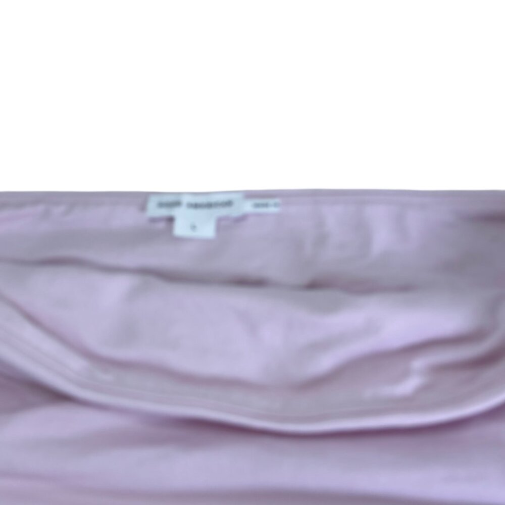 NWT Good American Strapless Ruched Tube Top in Lilac – Size L - Picture 3 of 8